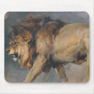 Studie van een Leeuw (door Edwin Henry Landseer) Muismat