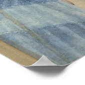 Studie van een oude vrouw, 1912 (m/vc op papier) poster (Hoek)