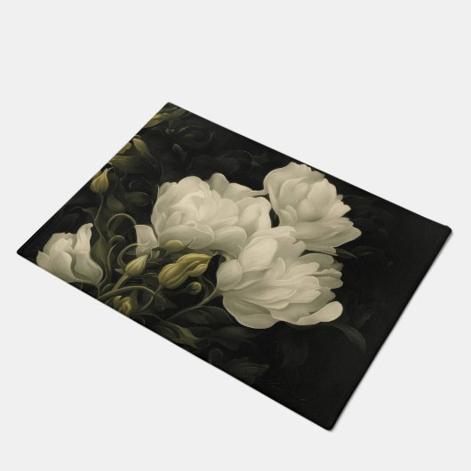 Studie van een Peony Flower Deurmat (Schuin)