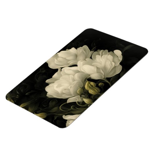 Studie van een Peony Flower Magneet (Linkerzijde)