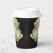 Studie van een Peony Flower Papieren Bekers (Rechts)