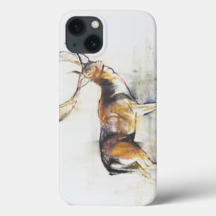 Studie van een Stag iPhone 13 Hoesje