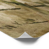 Studie van een tijger door Wilhelm Kuhnert Poster (Hoek)