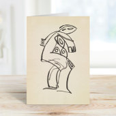 Studie van een Vrouw Figuur Henri Gaudier-Brzeska  Kaart