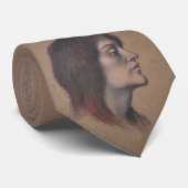 Studie van een vrouwenhoofd (door Evelyn De Morgan Stropdas (Opgerold)