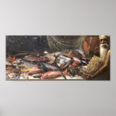 "Studie van Hawaiian Fish" - Poster Hubert Vos (Voorkant)