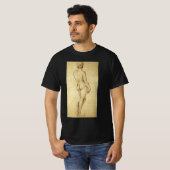 Studie van het David-standbeeld van Michelangelo d T-shirt (Voorkant volledig)