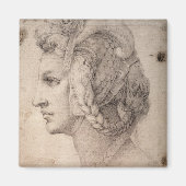 Studie van het hoofd magneet (Voorkant)