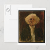 Studie van het hoofd van een Man van de Blinden (o Briefkaart (Voorkant / Achterkant)