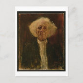 Studie van het hoofd van een Man van de Blinden (o Briefkaart (Voorkant)