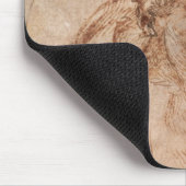 Studie van hoofd en schouders muismat (Hoek)