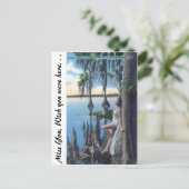 Studie van Knees Briefkaart (Staand voorkant)