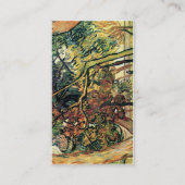 Studie van Pine Trees Vincent van Gogh Visitekaartje (Achterkant)