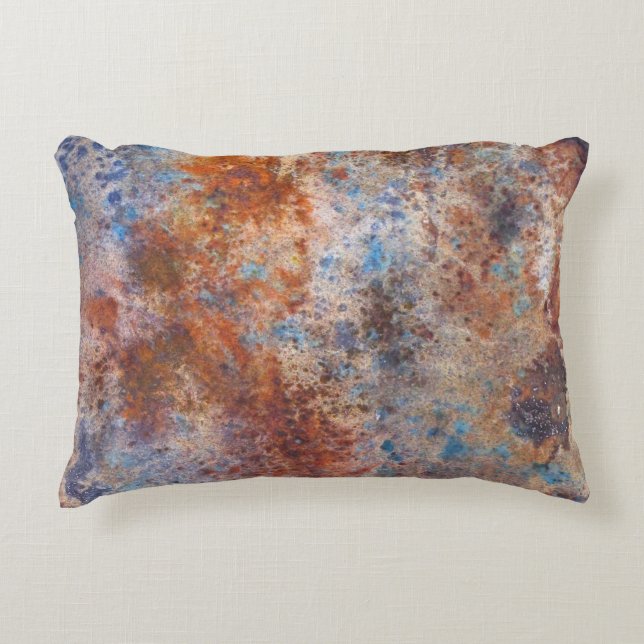 Studie van Rust Waterverf Print Accent Kussen (Voorkant)