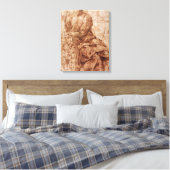 Studie van Sibyl Canvas Afdruk (Insitu (Slaapkamer))