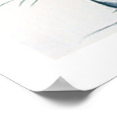 "Studie van twee Feet" Poster (Hoek)