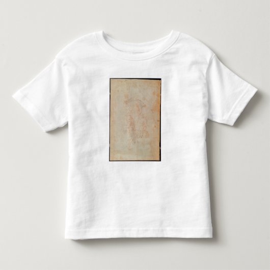 Studie van twee mannelijke figuren kinder shirts (Voorkant)