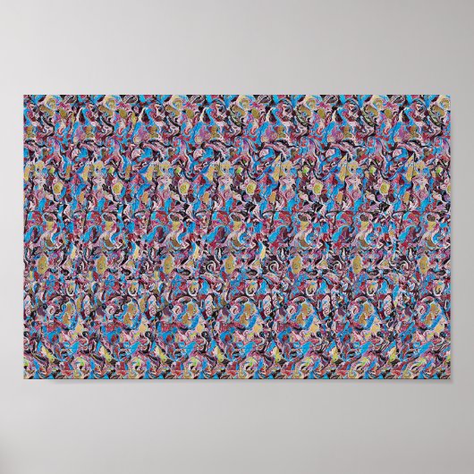 Studie van Venus - Verborgen 3D-afdrukken Poster (Voorkant)