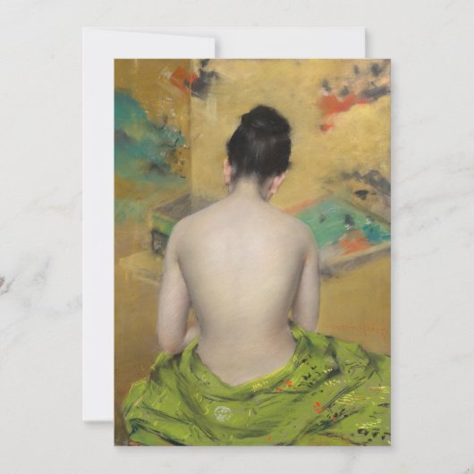 Studie van vlees en goud | William Merritt Chase (Voorkant)