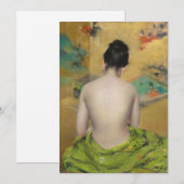 Studie van vlees en goud | William Merritt Chase (Voorkant / Achterkant)