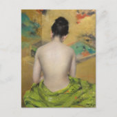 Studie van vlees en goud | William Merritt Chase Briefkaart (Voorkant)