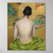 Studie van vlees en goud | William Merritt Chase Poster (Voorkant)