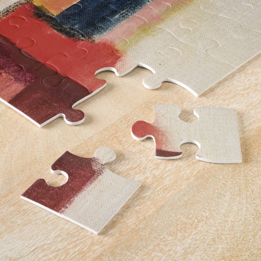 Studie voor Bright Shop Window | August Macke Legpuzzel (Zijkant)