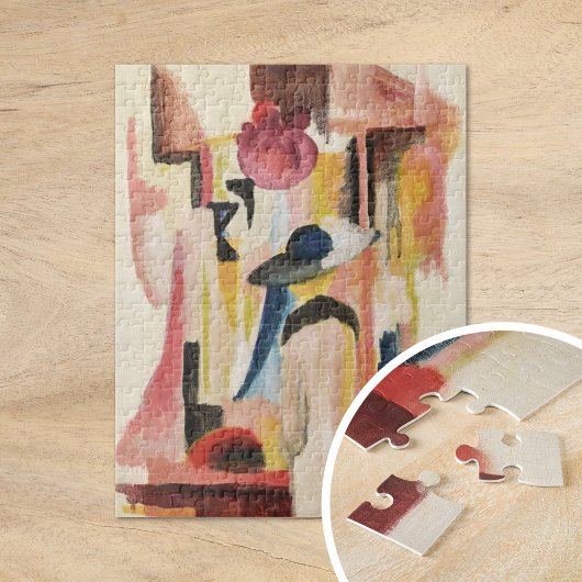 Studie voor Bright Shop Window | August Macke Legpuzzel