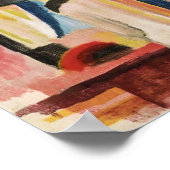 Studie voor Bright Shop Window | August Macke Poster (Hoek)