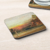 Studie voor 'Calypso's Grotto', c.1843 (olie op he Bier Onderzetter (Linkerzijde)