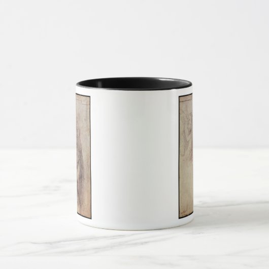 Studie voor de aankondiging mok (Midden)