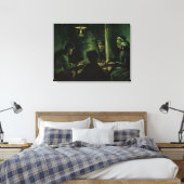 Studie voor De Aardappeleters door Vincent van Gog Canvas Afdruk (Insitu (Slaapkamer))