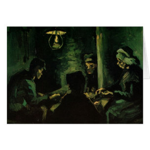 Studie voor De Aardappeleters van Vincent van Gogh