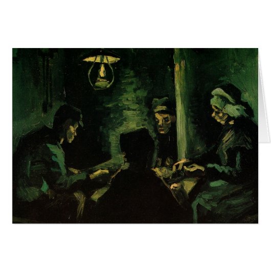 Studie voor De Aardappeleters van Vincent van Gogh (Voorkant Horizontaal)