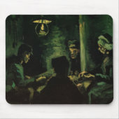 Studie voor De Aardappeleters van Vincent van Gogh Muismat (Voorkant)
