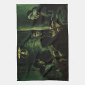 Studie voor De Aardappeleters van Vincent van Gogh Theedoek (Verticaal)