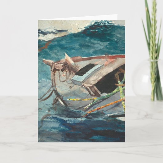 Studie voor de Golfstroom | Winslow Homer Kaart (Voorkant)