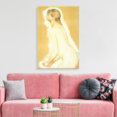 Studie voor 'De Grote Baders' van Pierre Renoir Canvas Afdruk (Insitu (Woonkamer))
