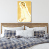 Studie voor 'De Grote Baders' van Pierre Renoir Canvas Afdruk (Insitu (Slaapkamer))