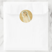 Studie voor 'De Grote Baders' van Pierre Renoir Ronde Sticker (Tas)