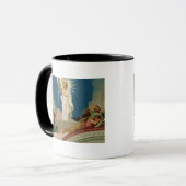 Studie voor de herrijking van Christus, 1860 Mok (Voorkant links)