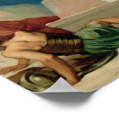 Studie voor de herrijking van Christus, 1860 Poster (Hoek)