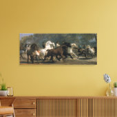 Studie voor de Horsemarket, 1900 Canvas Afdruk (Insitu (Woonkamer))