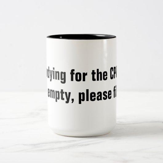 Studie voor de Mok van het CPA Examen (Center)