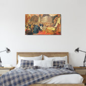 Studie voor de oprichting van de Academie Canvas Afdruk (Insitu (Slaapkamer))