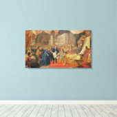 Studie voor de oprichting van de Academie Canvas Afdruk (Insitu (Houten vloer))