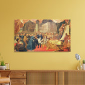 Studie voor de oprichting van de Academie Canvas Afdruk (Insitu (Woonkamer))
