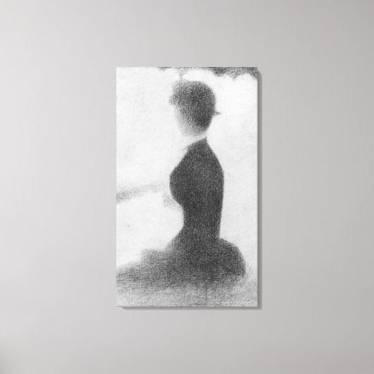 Studie voor de zondagmiddag canvas afdruk (Voorkant)