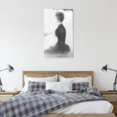 Studie voor de zondagmiddag canvas afdruk (Insitu (Slaapkamer))