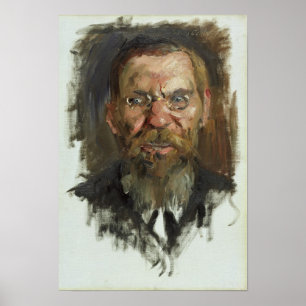 Studie voor een portret van professor Dr. Eduard Poster